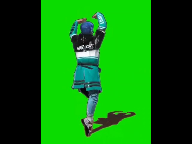 Free-fire emote green screen #greenscreen #video #ffemote #christmasspecial