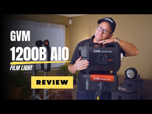 The Most Underrated 1200W Video Light? | GVM 1200B AIO Review