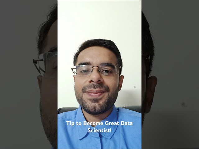 The Most Important Tip to Become a GREAT Data Scientist | Expert Advice #datascientist #datascience