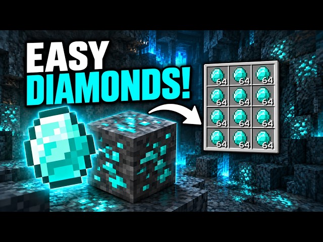 Minecraft How To Find Diamonds by Digging Straight Down?
