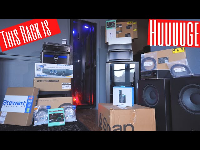 How to Home Theater/ Building The BATCAVE Ep.4: AV Rack Build