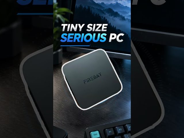 How Small Can Your PC Really Be? #minipc #gaming #firebat #pcgaming #tech #pc