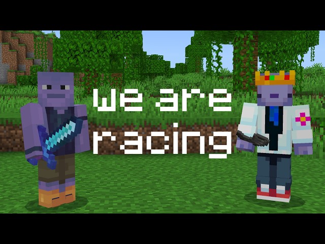 ULTIMATE MINECRAFT BEDROCK RACE vs @PontyMC