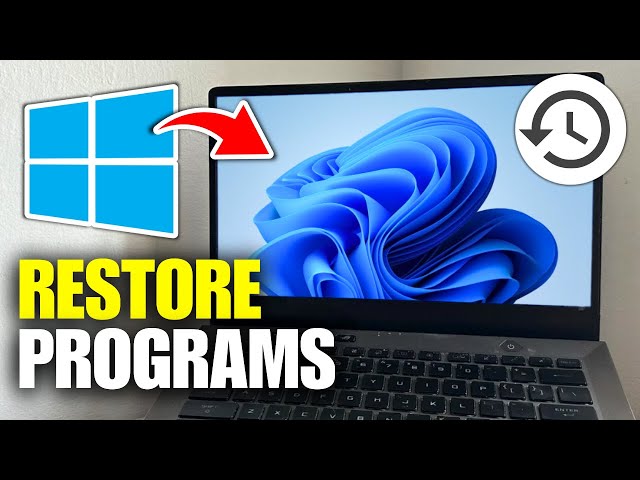 How To Restore Uninstalled Programs & Apps (Windows 11)