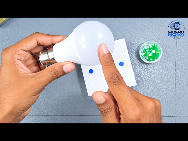 DIY USB Mini LED Disco Magic Ball! 🤯✨#homemade
