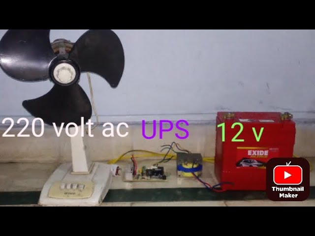 Modify UPS for use on car battery || How to use UPS long time