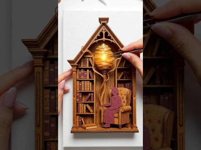 Wandering Will O Wisp — Inside An Old Library'S