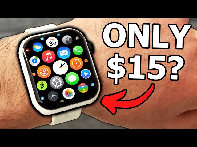 I bought a TikTok "Apple Watch" for ULTRA CHEAP... 😬