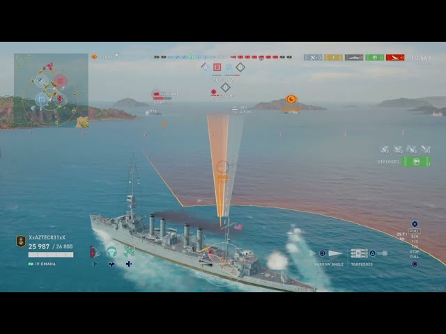 The little war cruiser that could - World of Warships (No Commentary)
