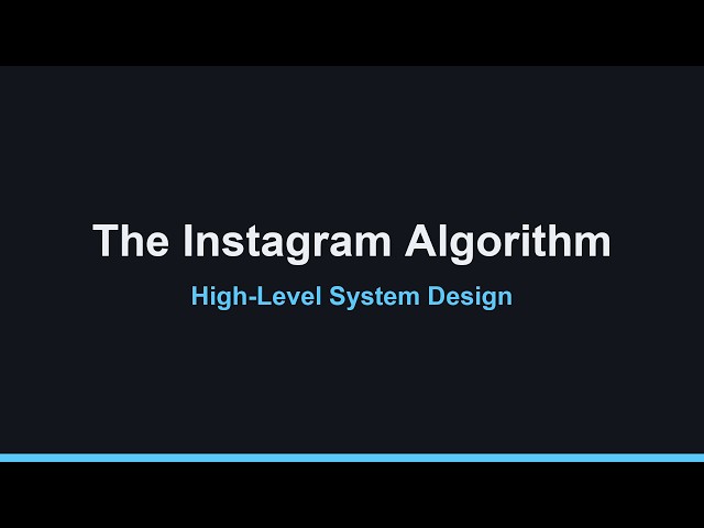 How Does the Instagram Algorithm Actually Work? | High-Level System Design
