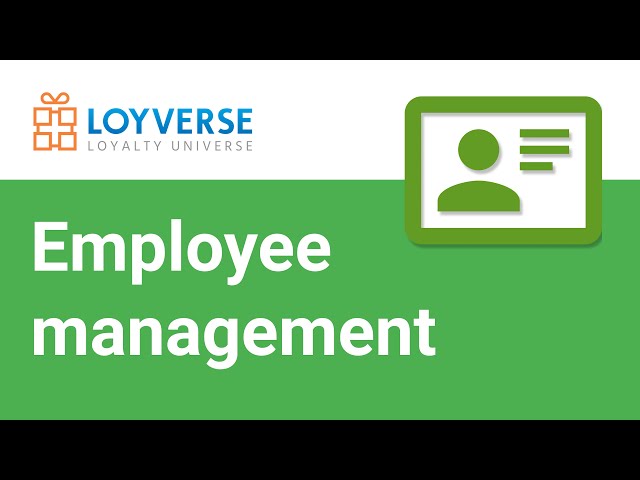 How to use Employee Management in Loyverse
