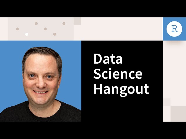Data Science Hangout | Mike Smith, Pfizer | Building an R Center of Excellence