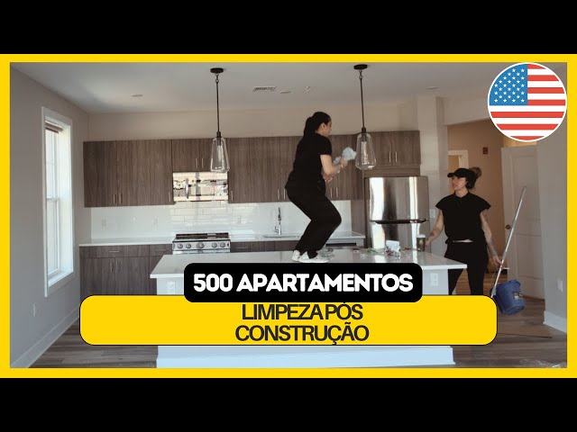 500-apartment condominium to clean here in the USA 🇺🇸