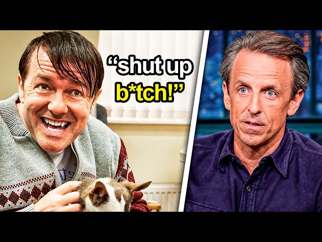 Ricky Gervais DEMOLISHING Talk Show Hosts For 10 Minutes Straight!