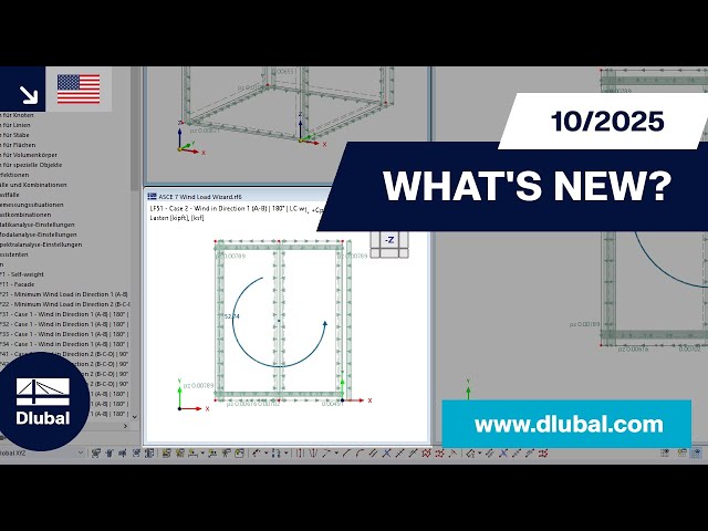 WIN | 10/2025 - What's New in RFEM 6 and RSTAB 9?
