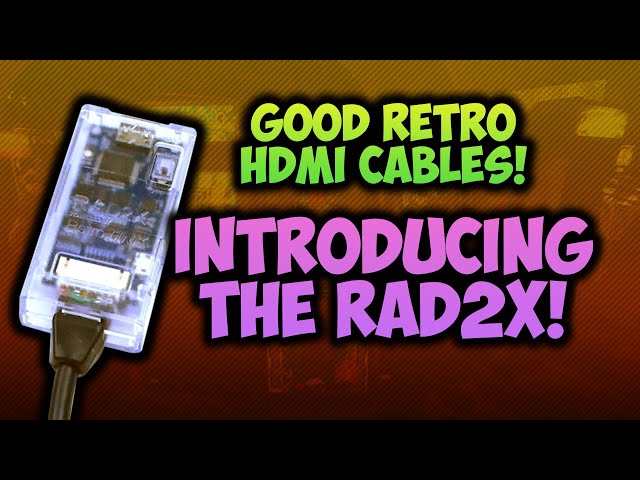 RAD2x: ZERO-lag HDMI cables for your Classic Consoles