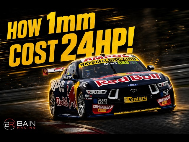 HOW 1mm COST WILL BROWN 24HP! (Supercars Restrictor Scandal)