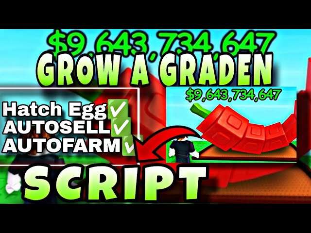 [🌝] Grow A Garden Script - *NO KEY* AutoFarm, AutoFeed, AutoSell & MORE | Roblox Scripts