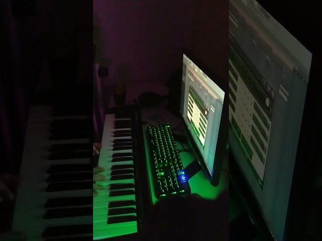 An old video as I was trying to compose a melody