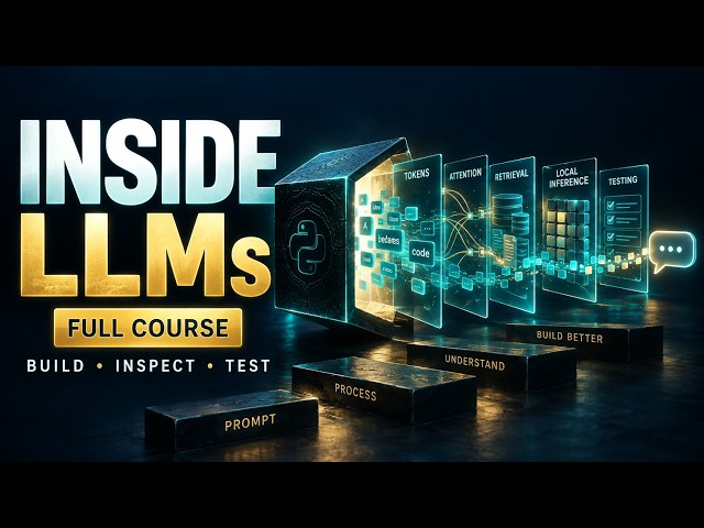 LLMs Explained: Build & Test an AI Assistant | Full Python Course (3.5 Hours)