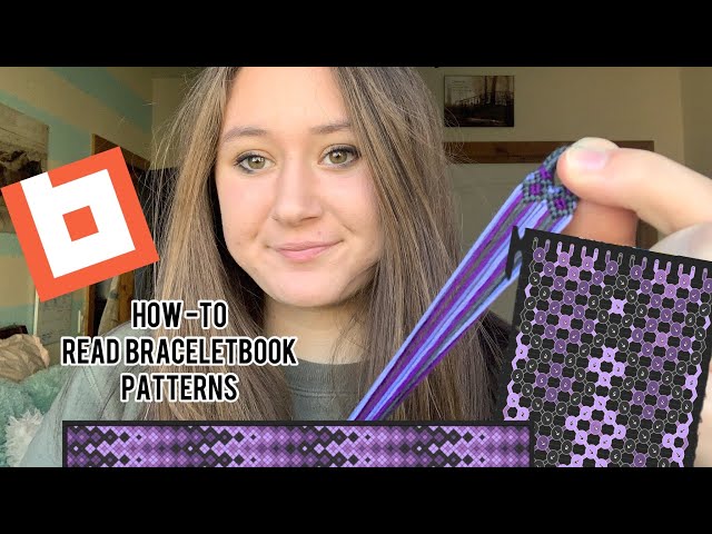 how to read BraceletBook patterns (for beginners)
