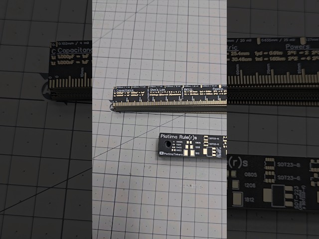 New free premium PCB rulers for shop orders - limited revision 1.2!