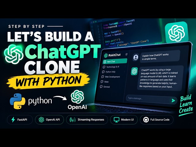 Build a ChatGPT Clone With Python