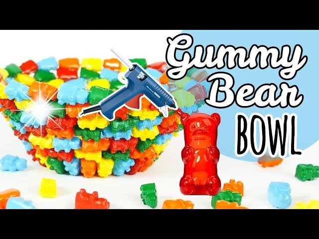HOT GLUE Gummy Bear Bowl | DIY Room Decor