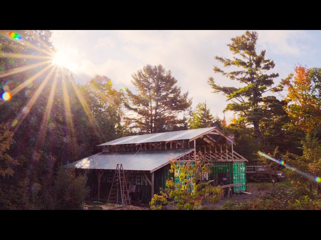 Solo Boat Shed Build | 1 Side Roof Down, 1 to Go - No. 50