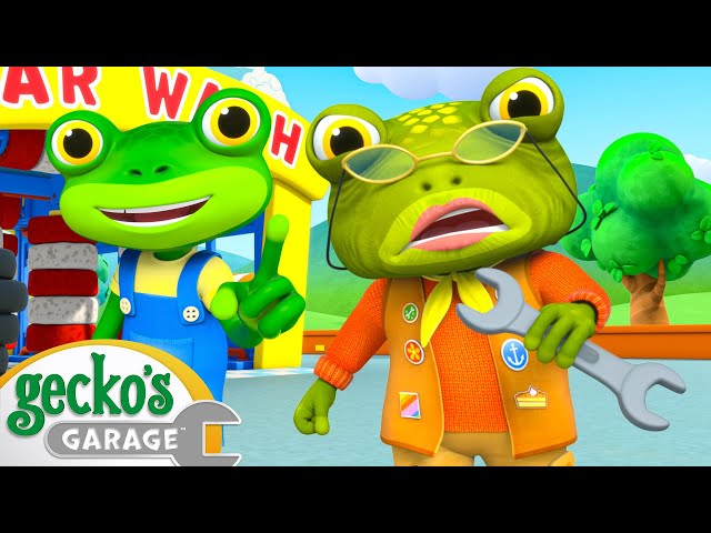 Grandma's Gadget Showdown | Gecko's Garage | Cartoons For Kids | Toddler Fun Learning
