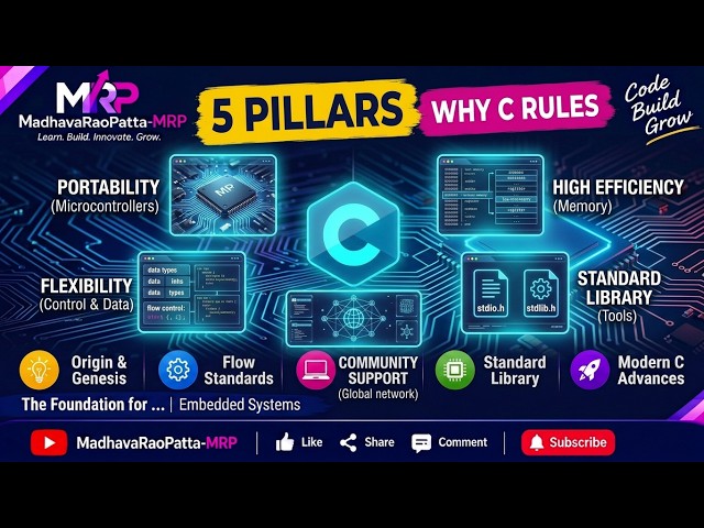 Part-5: Top 5 Features That Make C the 'Mother of Programming Languages