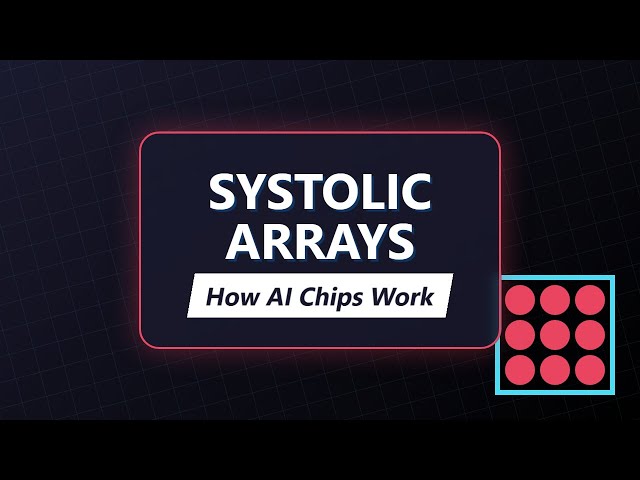 Systolic Arrays Explained: How AI Chips Work
