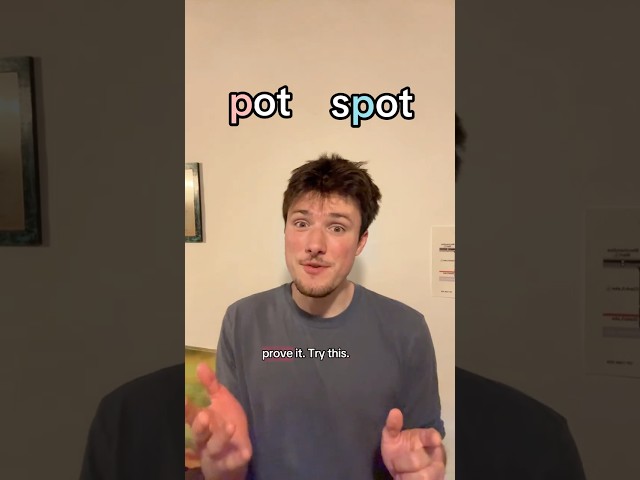 Wait, these are different sounds?