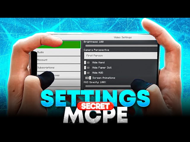 STOP Using Wrong Settings Use This Best MCPE 1.21 Settings 😱