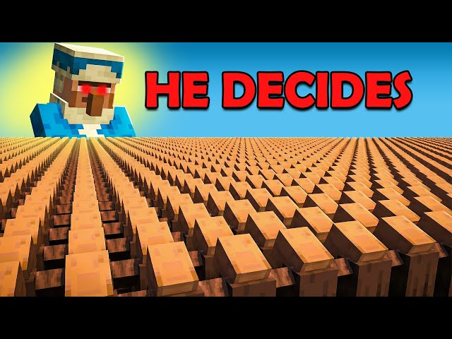 I Let One Villager Control an Entire Civilization