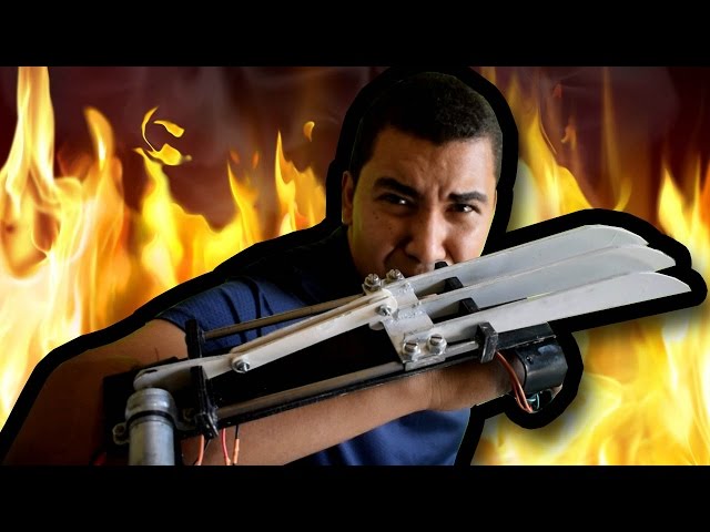 How to make Wolverine's bionic claws! (Extreme DIY)