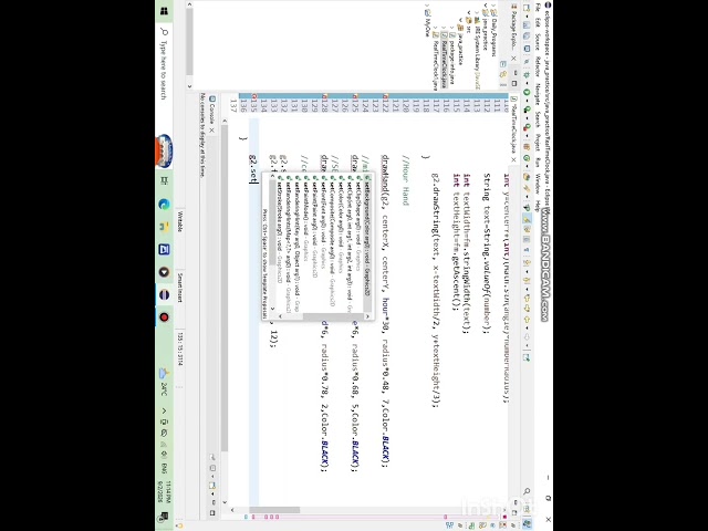Java Real Time Clock MiniProject | Java SwingProject forBeginners |Fresher Students