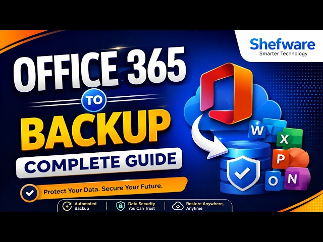 Microsoft 365 Backup | Office 365 Backup Solution | Backup Office 365 Emails & Data