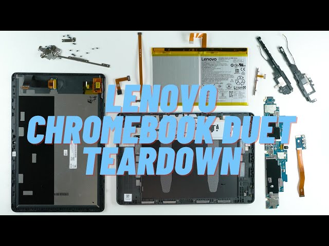 Lenovo Chromebook Duet Teardown Screen Replacement Guide