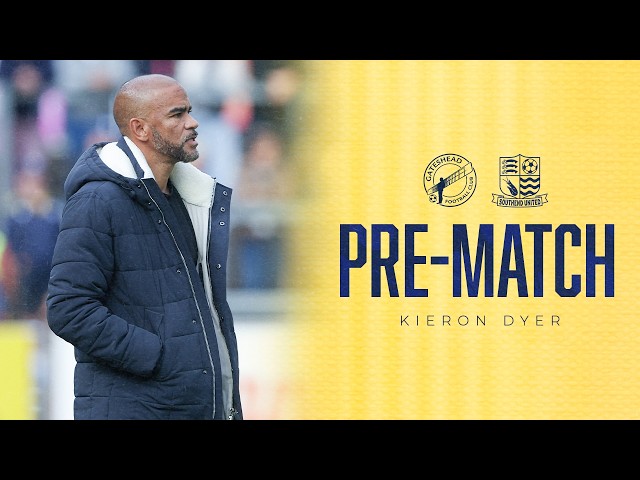 Pre-Match: Kieron Dyer speaks ahead of Gateshead