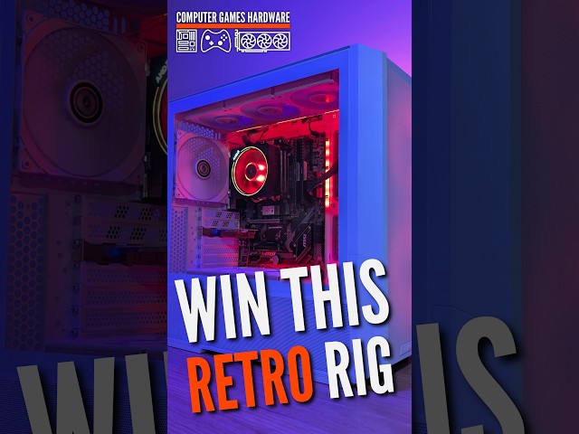AM4 Retro Rig: 10K Giveaway Build #computergameshardware #cghw #10kgiveaway