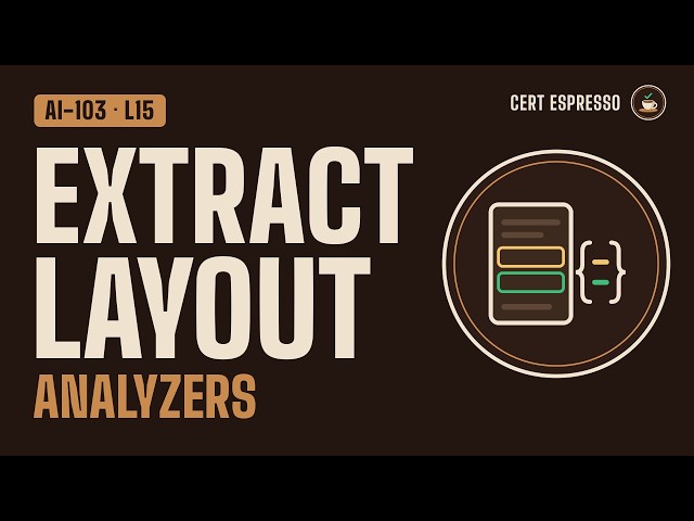 AI-103 Lesson 15: Extract Content from Documents with Azure Content Understanding (Python)