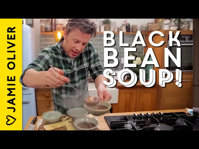 How To Make A Black Bean Soup | Jamie Oliver