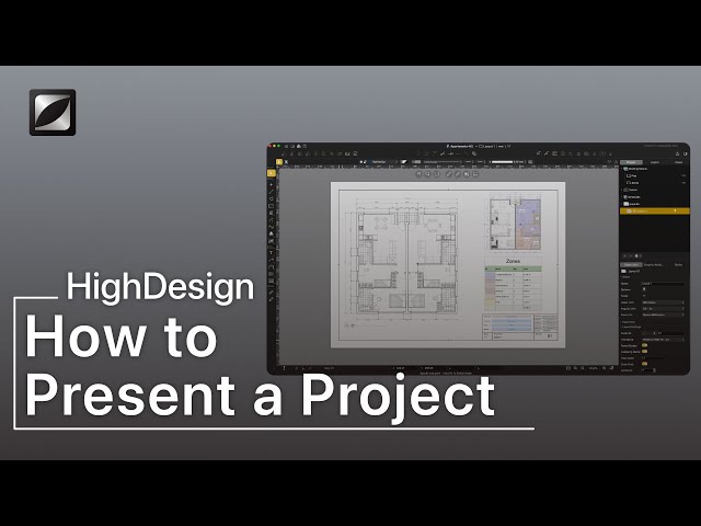 How to Present a Project in HighDesign