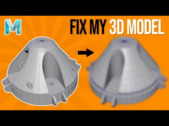Fix My 3d Model #2 Maya Hard Surface Modeling Tutorial: Booleans