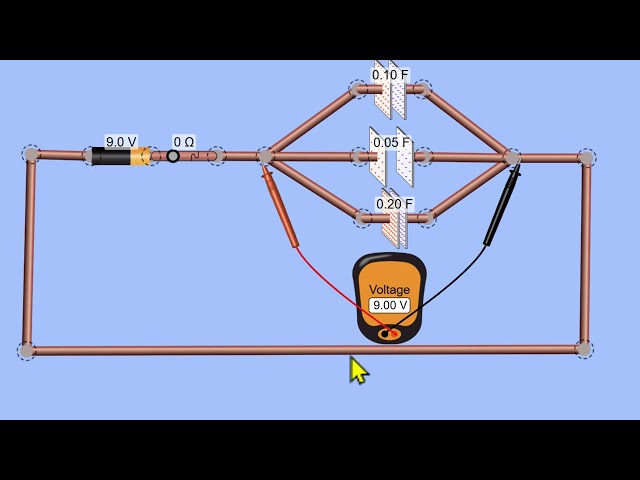 WHAT HAPPENS WHEN CAPACITORS ARE CONNECTED IN PARALLEL