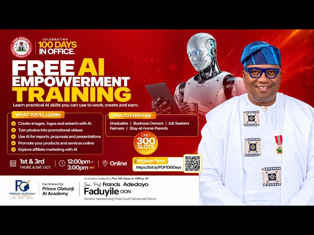 FREE AI Empowerment Training Orientation: Learn Claude, Google Flow, CapCut & NotebookLM