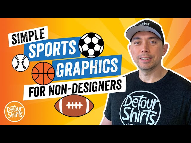 Simple Sports Graphics for Non-Designers. How to create Clipart for T-Shirts using Affinity Designer