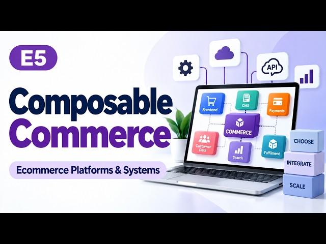 E5 | Composable Commerce | Ecommerce Platforms & Systems | Uplatz