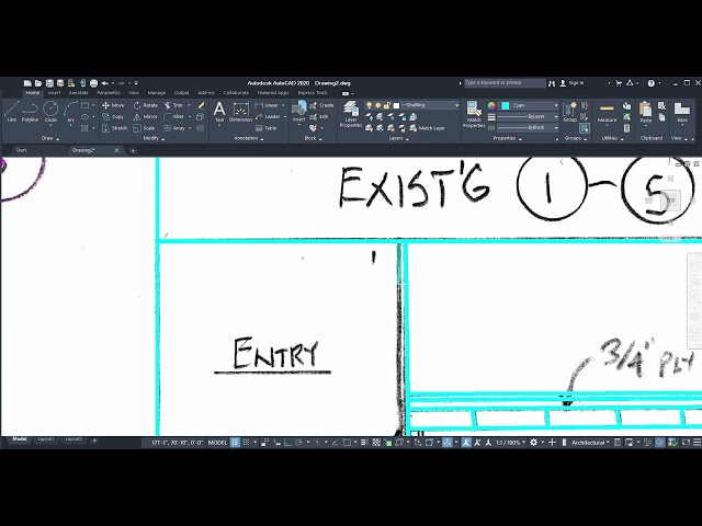 Convert A PDF to DWG  - AutoCAD Drafts - Part 12